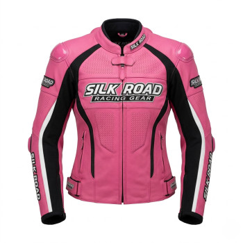 Custom Made Women’s Motorbike Racing Jacket | Genuine Hand-Stitched Leather