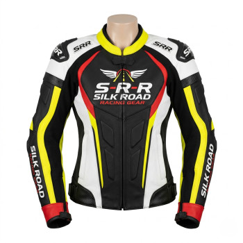 Custom Made Women’s Motorcycle Racing Jacket | Hand-Crafted Genuine Leather